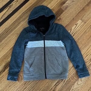 Boys Cozy sweatshirt jacket nwot